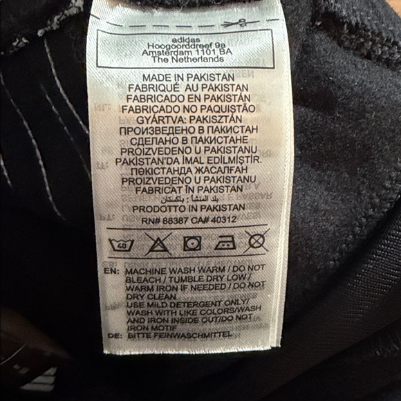 Adidas Women’s Black Track Pants - Picture 8 of 8